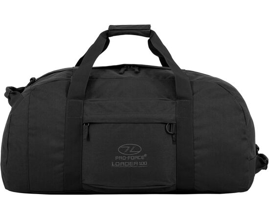 Купить Сумка дорожня Highlander Loader 100 Holdall Black (LR100-BK), фото , изображение 3, характеристики, отзывы