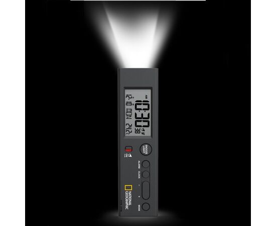 Придбати Годинники National Geographic Thermometer Flashlight Black (9060300), image , зображення 4, характеристики, відгуки