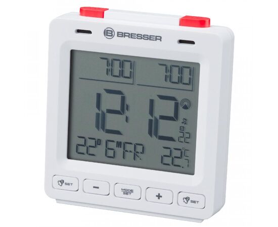 Придбати Годинники настільні Bresser MyTime Easy II RC White (8010061GYE000), image , характеристики, відгуки