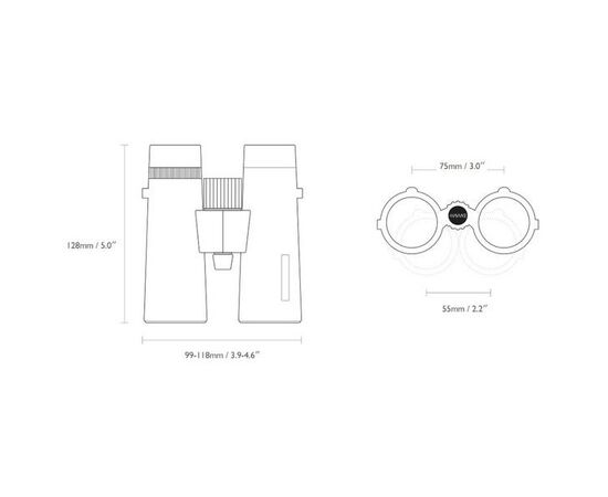 Купить Бинокль Hawke Nature Trek 8x32 Top Hinge (зеленый), фото , изображение 5, характеристики, отзывы