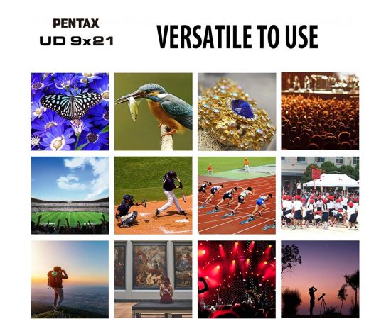 Купить Бінокль Pentax UD 9x21 Navy (61812), фото , изображение 5, характеристики, отзывы