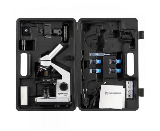 Купить Мікроскоп Bresser Junior Biolux CA 40x -1024x з адаптером для смартфона + кейс (8855002), фото , изображение 2, характеристики, отзывы