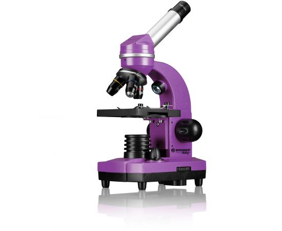 Купить Мікроскоп Bresser Junior Biolux SEL 40x-1600x Purple з адаптером для смартфона (8855600TJ5000), фото , изображение 4, характеристики, отзывы