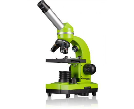 Купить Мікроскоп Bresser Junior Biolux SEL 40x-1600x Green з адаптером для смартфона (8855600B4K000), фото , изображение 2, характеристики, отзывы