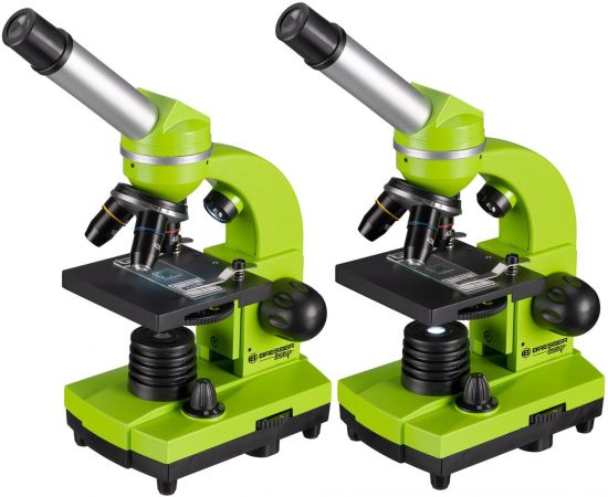 Купить Мікроскоп Bresser Junior Biolux SEL 40x-1600x Green з адаптером для смартфона (8855600B4K000), фото , изображение 6, характеристики, отзывы
