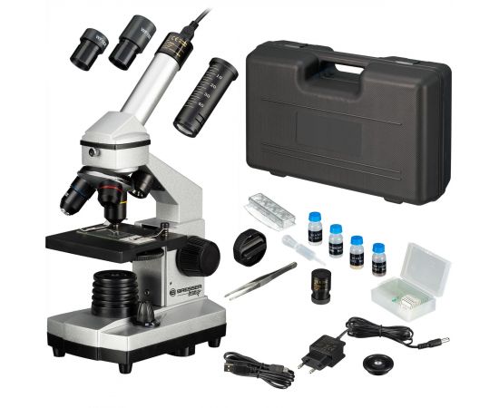 Купить Мікроскоп Bresser Junior 40x-1024x USB Camera з кейсом (8855000), фото , изображение 2, характеристики, отзывы