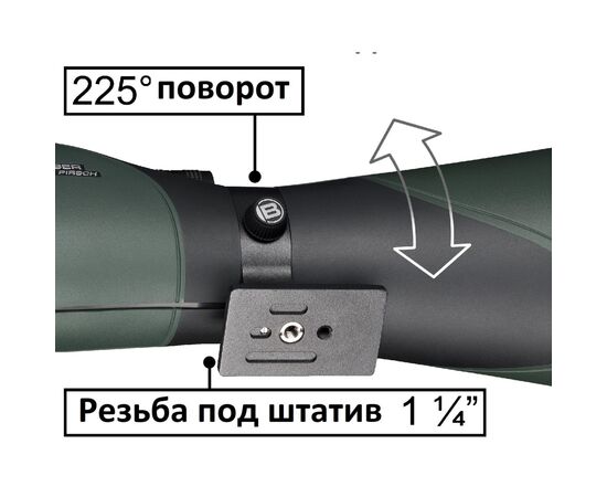 Купить Подзорная труба Bresser Pirsch Gen II 25-75x100/45 WP, фото , изображение 6, характеристики, отзывы