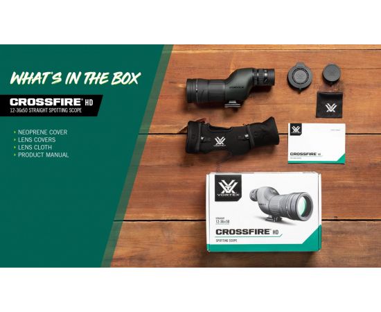 Придбати Підзорна труба Vortex Crossfire HD 12-36x50 ST (CF-50S), image , зображення 10, характеристики, відгуки