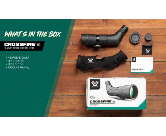 Придбати Підзорна труба Vortex Crossfire HD 16-48x65 AN (CF-65A), image , зображення 10, характеристики, відгуки