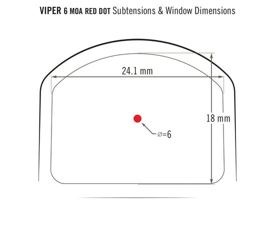 Придбати Приціл коліматорний Vortex Viper Red Dot 6 MOA (VRD-6), image , зображення 7, характеристики, відгуки