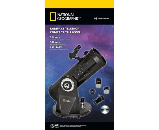 Купить Телескоп National Geographic 114/500 Compact (9065000), фото , изображение 8, характеристики, отзывы