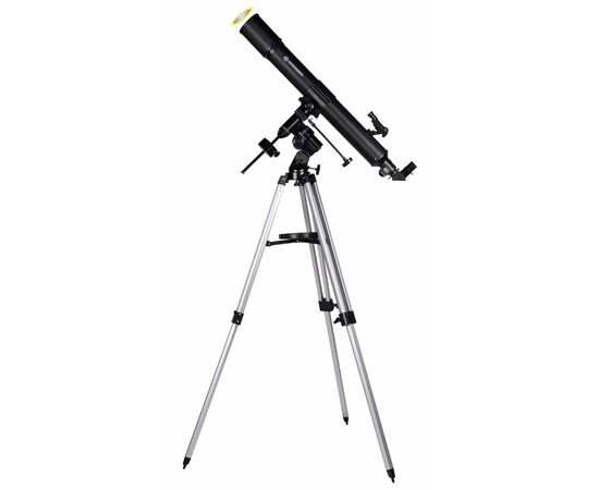 Купить Телескоп Bresser Quasar 80/900 EQ Refractor Solar Carbon з сонячним фільтром і адаптером для смартфона (4780909), фото , характеристики, отзывы