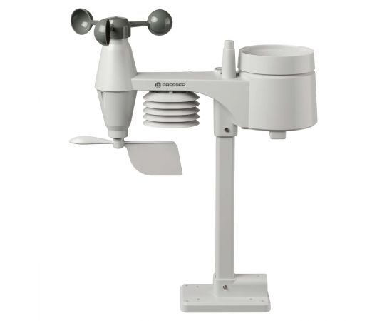 Купить Метеостанція Bresser Weather Center 5-in-1 White (7002511), фото , изображение 3, характеристики, отзывы