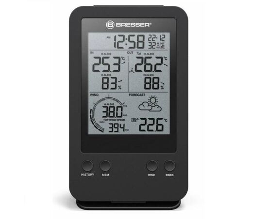 Купить Метеостанция Bresser 3-in-1 Profi Wind Gauge черный, фото , изображение 3, характеристики, отзывы