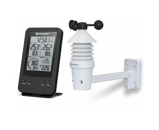 Купить Метеостанция Bresser 3-in-1 Profi Wind Gauge черный, фото , изображение 4, характеристики, отзывы