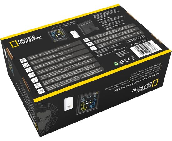 Придбати Метеостанція National Geographic VA Colour (Black) (9070600), image , зображення 6, характеристики, відгуки