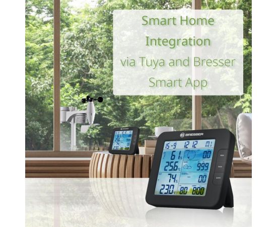 Купить Метеостанція Bresser Smart Home 7-in-1 Weather Center ClimateConnect (7003600CM3000), фото , изображение 6, характеристики, отзывы