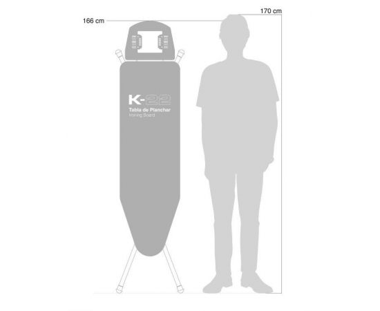 Купить Дошка для прасування Rolser K-22 Black Tube Blanco/Negro (K06016-2064), фото , изображение 12, характеристики, отзывы