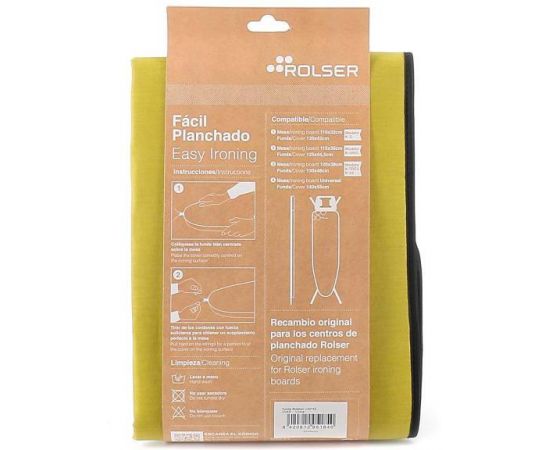 Придбати Чохол для прасувальної дошки Rolser Muleton Lima 140 x 55 см (FUR004-2067), image , зображення 3, характеристики, відгуки