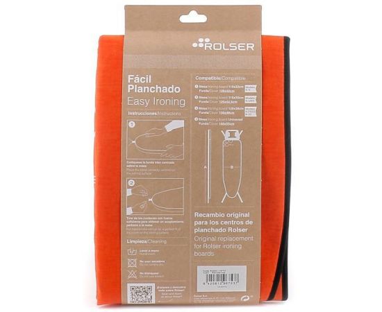 Купить Чохол для прасувальної дошки Rolser Muleton Mandarina 140 x 55 см (FUR004-2089), фото , изображение 2, характеристики, отзывы