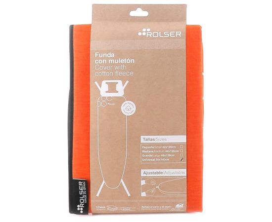 Купить Чохол для прасувальної дошки Rolser Muleton Mandarina 140 x 55 см (FUR004-2089), фото , изображение 3, характеристики, отзывы