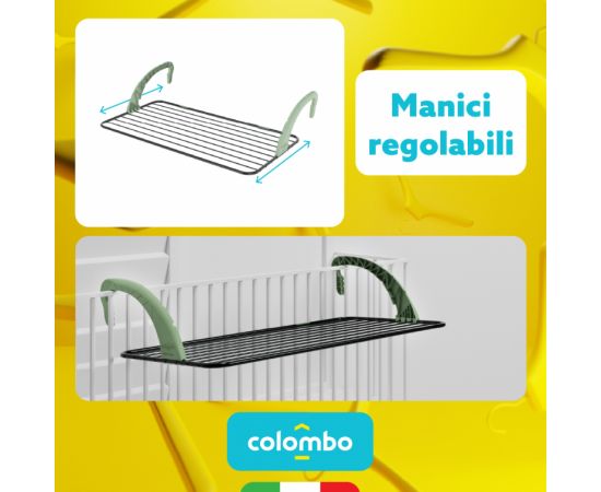 Придбати Сушарка для білизни навісна Colombo Balcony Bold (ST288), image , зображення 5, характеристики, відгуки