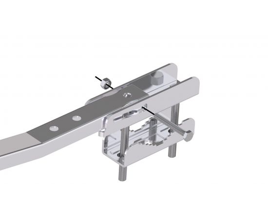 Купить Сушарка для білизни навісна Colombo Balcony with clamps (STZAN2), фото , изображение 5, характеристики, отзывы