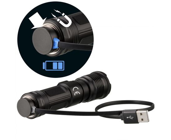 Придбати Ліхтар National Geographic Iluminos Led Zoom Flashlight 1000 lm (9082400), image , зображення 2, характеристики, відгуки