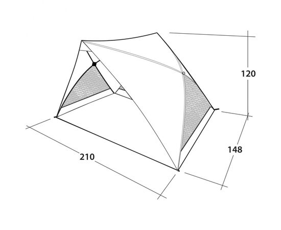 Придбати Намет пляжна Outwell Beach Shelter Formby синій (111229), image , зображення 2, характеристики, відгуки