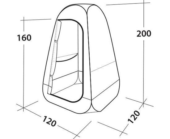 Придбати Намет технічний Easy Camp Little Loo Granite Grey (120427), image , зображення 12, характеристики, відгуки