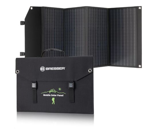 Купить Портативний зарядний пристрій сонячна панель Bresser Mobile Solar Charger 90 Watt USB DC (3810060), фото , характеристики, отзывы