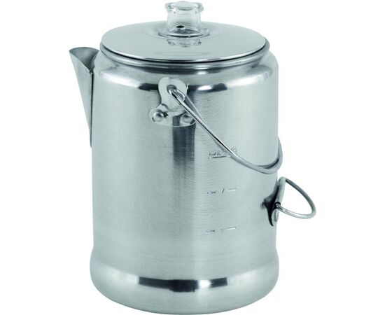 Купить Кавоварка туристична Easy Camp Adventure Coffee Pot 1.4L Silver (680197), фото , характеристики, отзывы