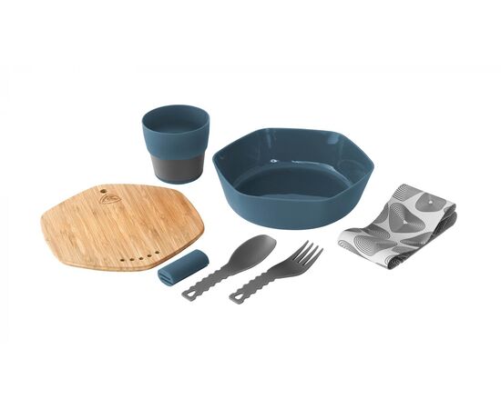 Купить Набір туристичного посуду Robens Leaf Meal Kit Ocean Blue (690277), фото , характеристики, отзывы