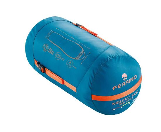 Придбати Спальний мішок Ferrino Nightec Lite Pro 600 / -5 ° C Blue / Grey (Left), image , зображення 4, характеристики, відгуки