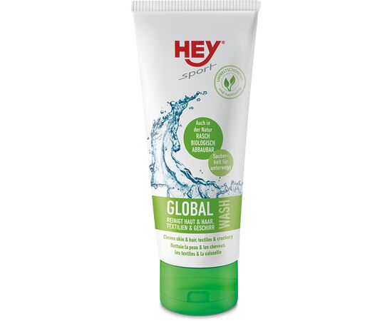 Купить Універсальний чистячий засіб для похідних умов HeySport Travel Global Wash 100ml (20830000), фото , характеристики, отзывы