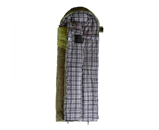 Купить Спальный мешок Tramp Kingwood Long одеяло левый dark-olive/grey 230/100 UTRS-053L, фото , изображение 5, характеристики, отзывы