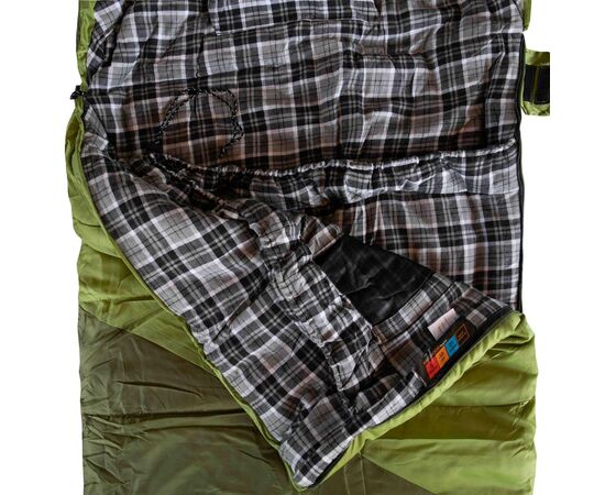 Купить Спальный мешок Tramp Kingwood Regular одеяло левый dark-olive/grey 220/80 UTRS-053R, фото , изображение 10, характеристики, отзывы