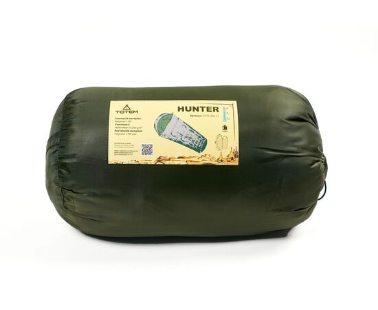 Купить Спальний мішок Totem Hunter кокон лівий olive 220/80-55 UTTS-004, фото , изображение 2, характеристики, отзывы