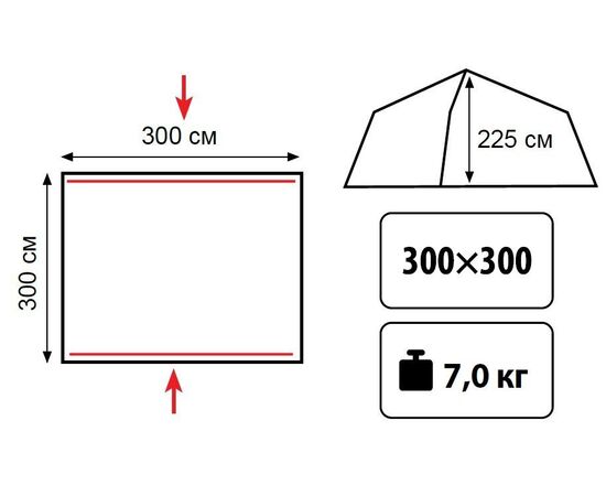 Купить Шатер Tramp Lite Bungalow, фото , характеристики, отзывы