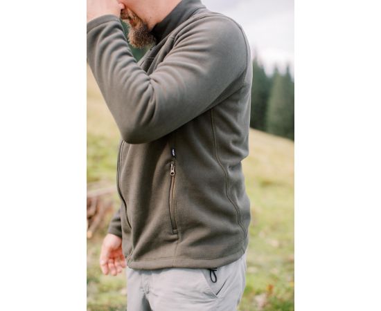 Придбати Кофта флісова Tribe Fleece Jacket Full Zip T-KJ-0011-olive, 50, image , зображення 7, характеристики, відгуки