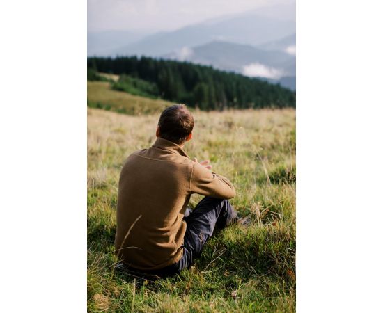 Придбати Кофта флісова Tribe Fleece Jacket Full Zip T-KJ-0011-sand, 54, image , зображення 5, характеристики, відгуки