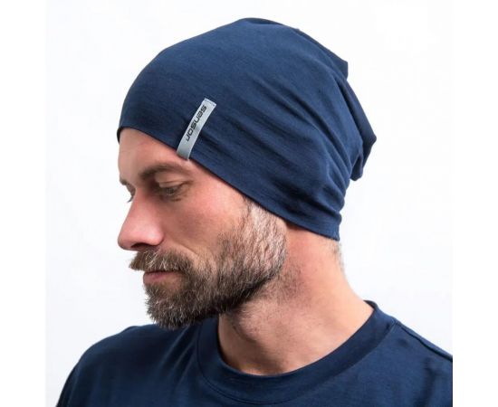 Купить Шапка Sensor Merino Active deepblue 25200091, SU32MA-deep-blue-L, фото , изображение 3, характеристики, отзывы