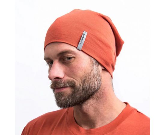 Купить Шапка Sensor Merino Active terracota 25200090, SU32MA-terracotta-M, фото , изображение 3, характеристики, отзывы