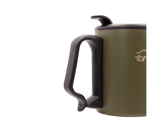 Купить Термокружка TRAMP з поїлкою і защіпкою 350мл UTRC-020 olive, фото , изображение 2, характеристики, отзывы