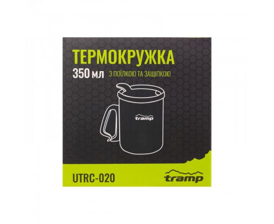 Купить Термокружка TRAMP з поїлкою і защіпкою 350мл UTRC-020 olive, фото , изображение 5, характеристики, отзывы