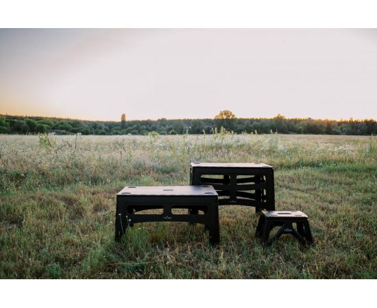 Придбати Стілець Tribe Camp Chair Low пластиковий T-EF-0001-black, image , зображення 15, характеристики, відгуки