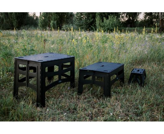 Придбати Стілець Tribe Camp Chair Low пластиковий T-EF-0001-black, image , зображення 18, характеристики, відгуки