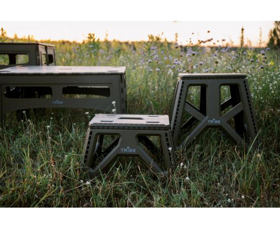 Придбати Стілець Tribe Camp Chair Low пластиковий T-EF-0001-olive, image , зображення 9, характеристики, відгуки