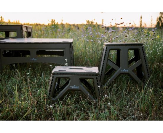 Придбати Стілець Tribe Camp Chair High пластиковий T-EF-0002-olive, image , зображення 12, характеристики, відгуки