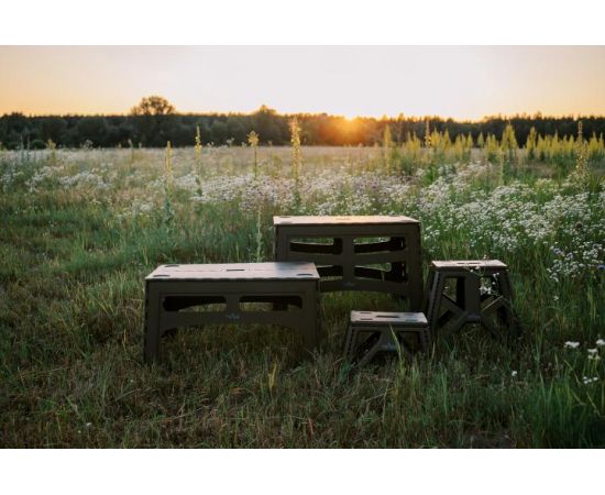 Придбати Стілець Tribe Camp Chair High пластиковий T-EF-0002-olive, image , зображення 16, характеристики, відгуки